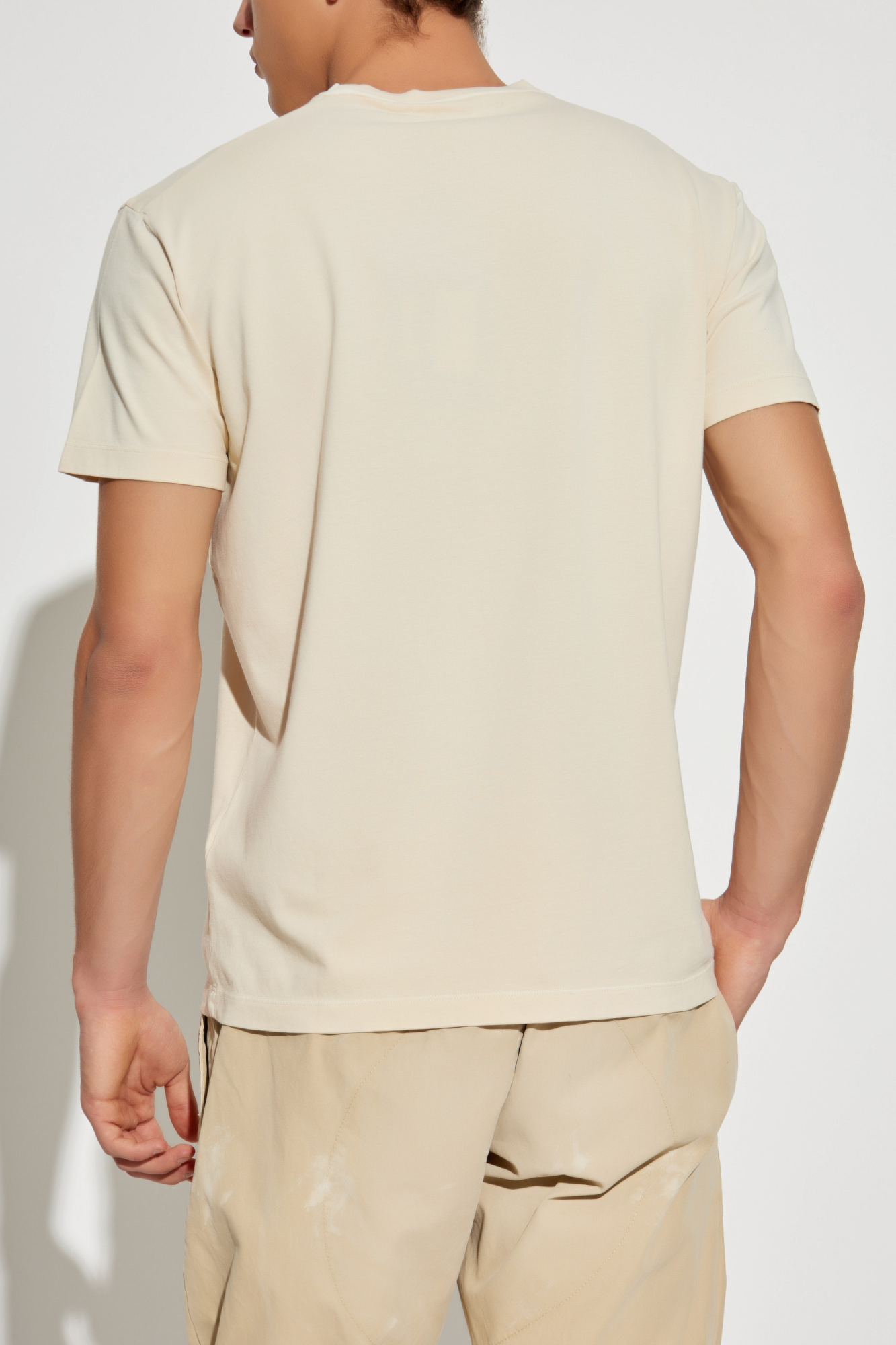 Cream T-shirt with logo Dsquared2 - Vitkac AS
